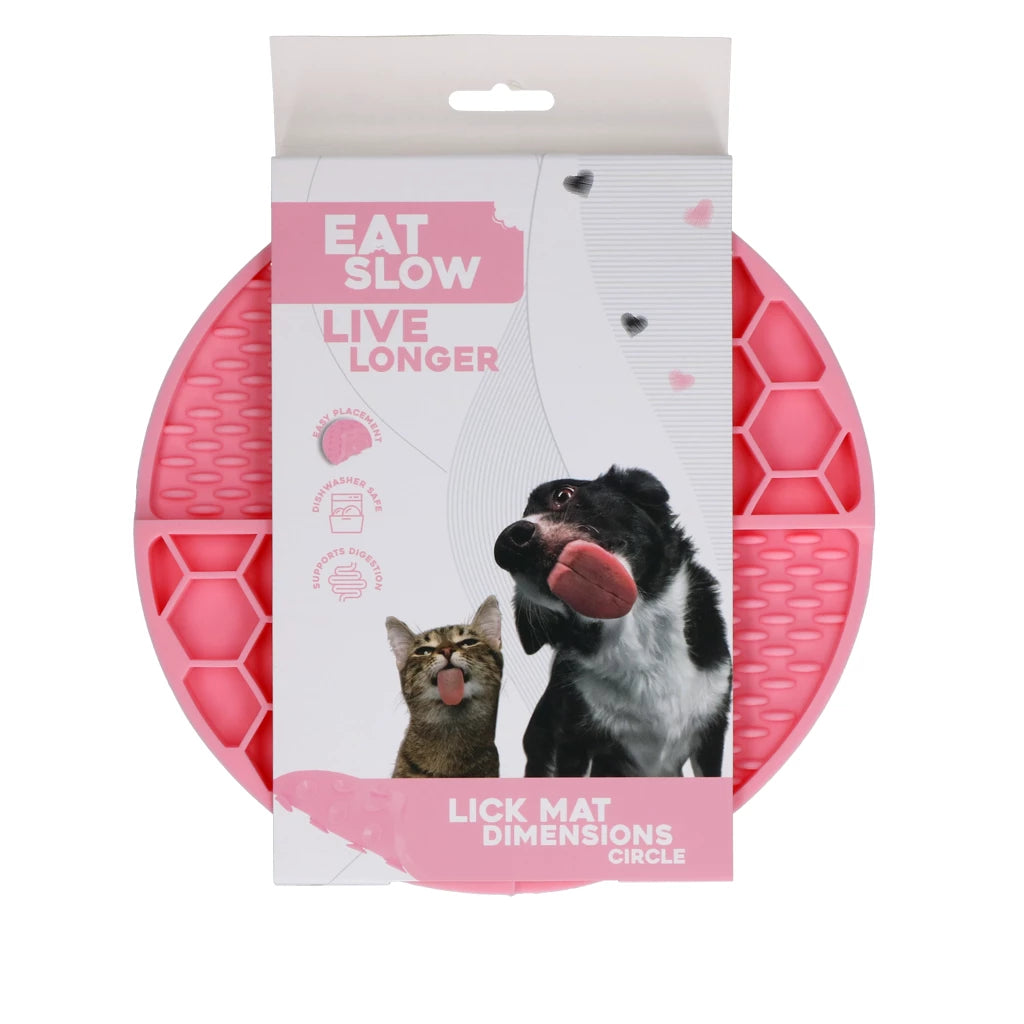 Tapis de Lechage Chien Rond - Eat Slow Live Longer