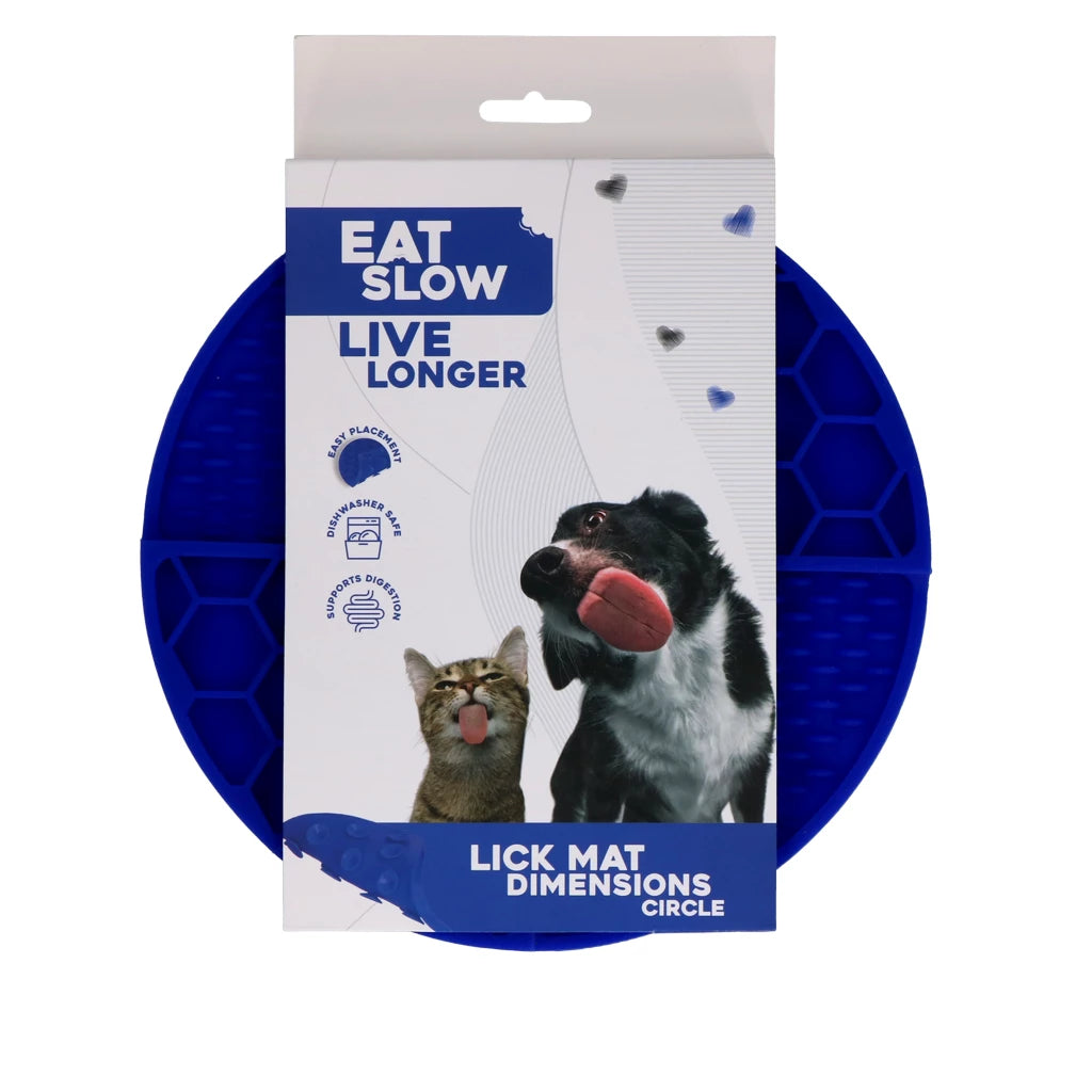Tapis de Lechage Chien Rond - Eat Slow Live Longer
