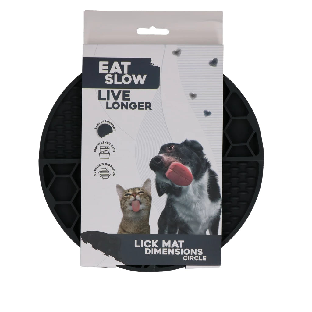 Tapis de Lechage Chien Rond - Eat Slow Live Longer