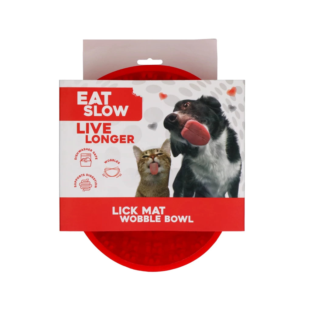Tapis Lechage Chien en Bol - Eat Slow Live Longer
