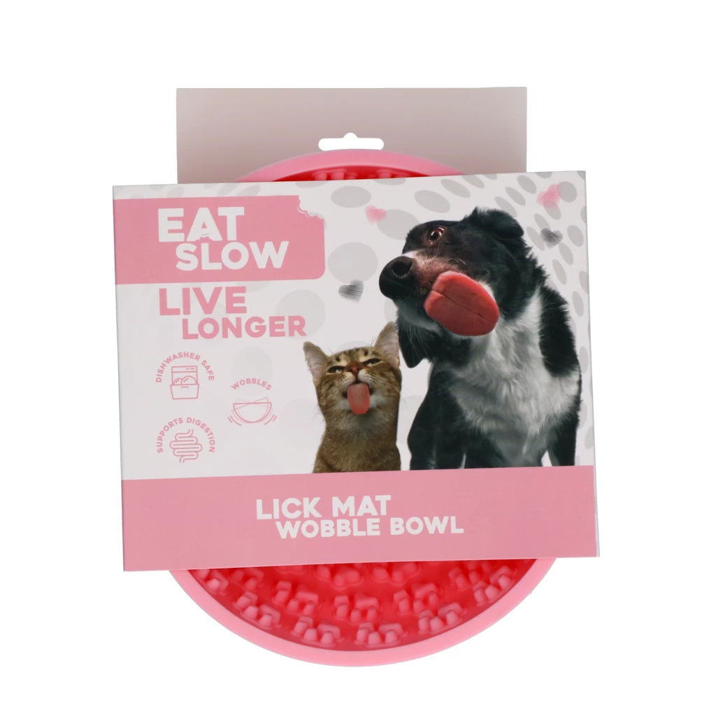 Tapis Lechage Chien en Bol - Eat Slow Live Longer