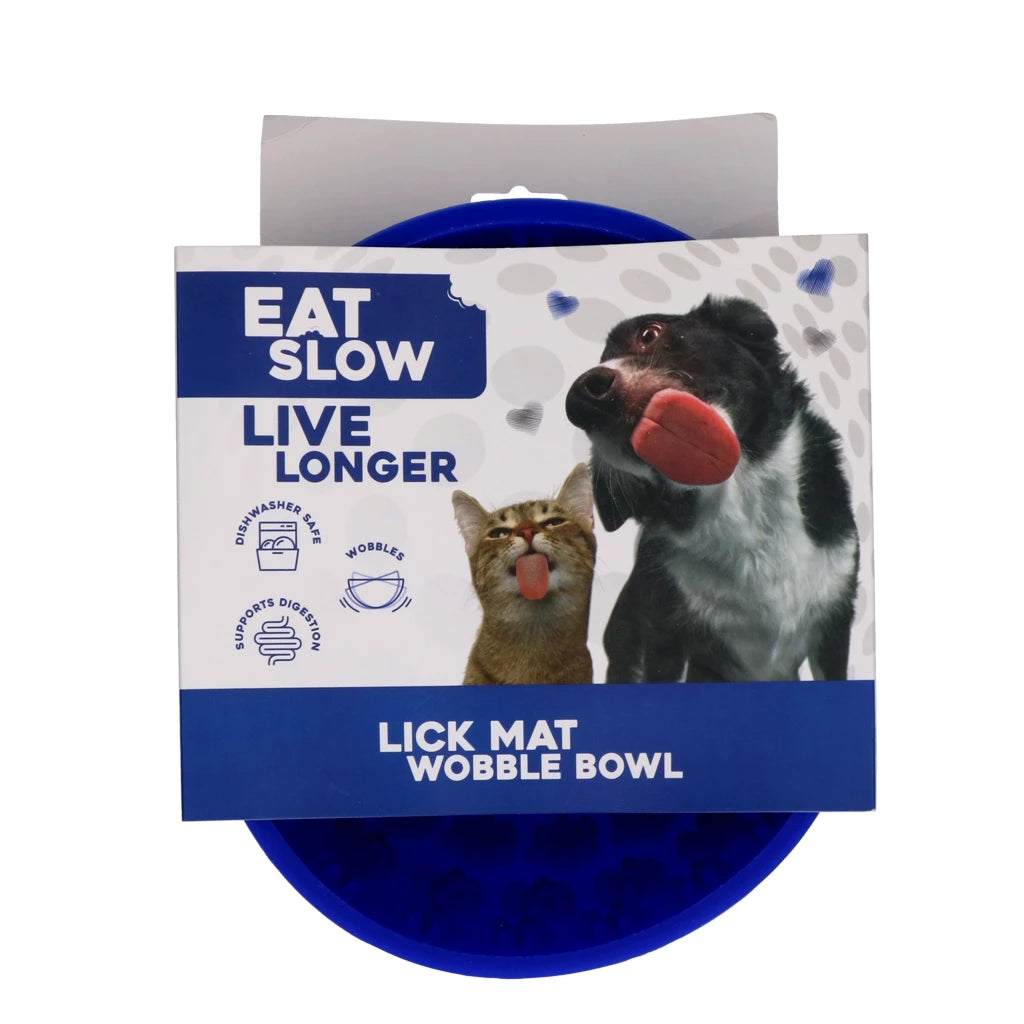 Tapis Lechage Chien en Bol - Eat Slow Live Longer