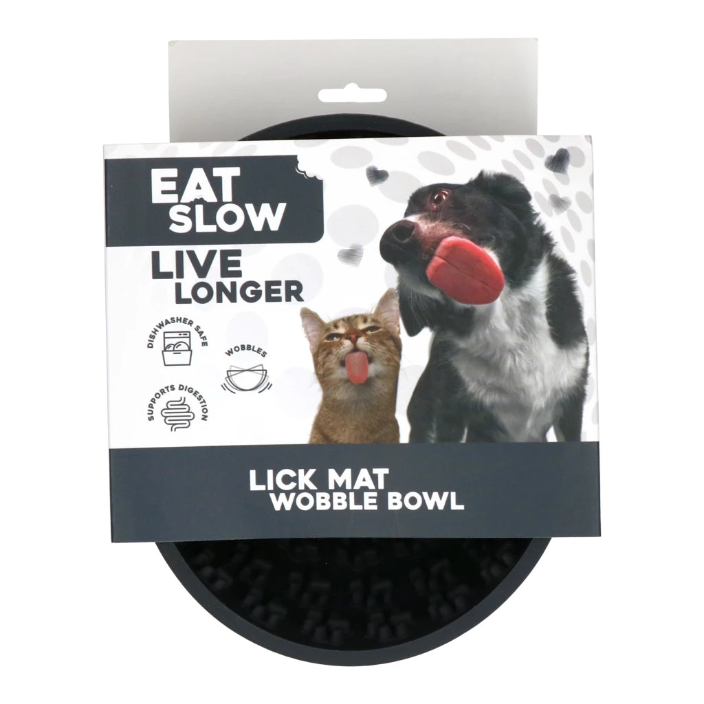 Tapis Lechage Chien en Bol - Eat Slow Live Longer