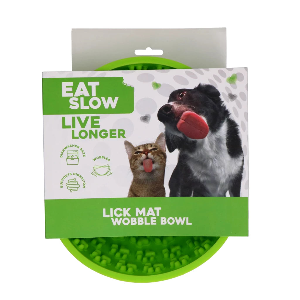 Tapis Lechage Chien en Bol - Eat Slow Live Longer