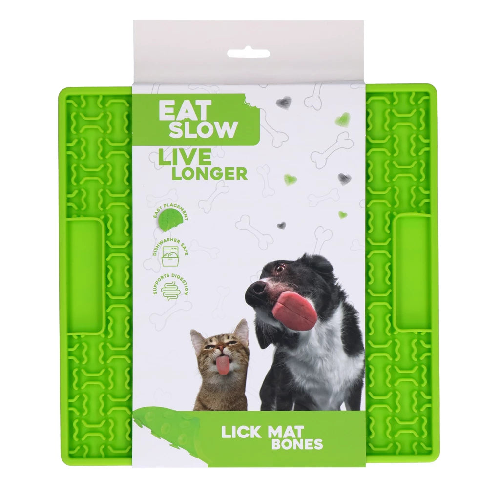 Tapis de Lechage pour Chien Carré - Eat Slow Live Longer
