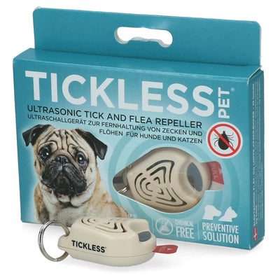 Dispositif Anti-Puces et Anti-Tiques pour Chien Ultrasons - Sans tic-tac