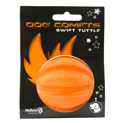 balle-caoutchouc-chien-dog-comets-orange
