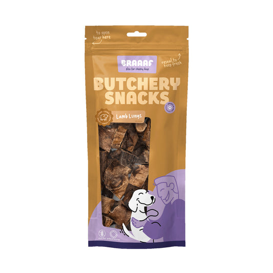 Poumons d'Agneau pour Chien - Braaaf