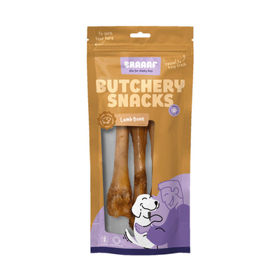 Os d'Agneau pour Chien 3pcs - Braaaf