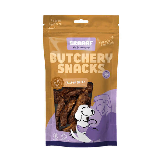Cou de Poulet pour Chien - Braaaf