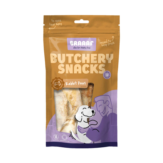 Patte de Lapin pour Chien - Braaaf
