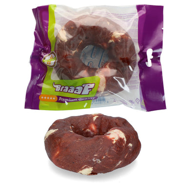 Snack a Macher Chien Donut Agneau et Poisson - Braaaf