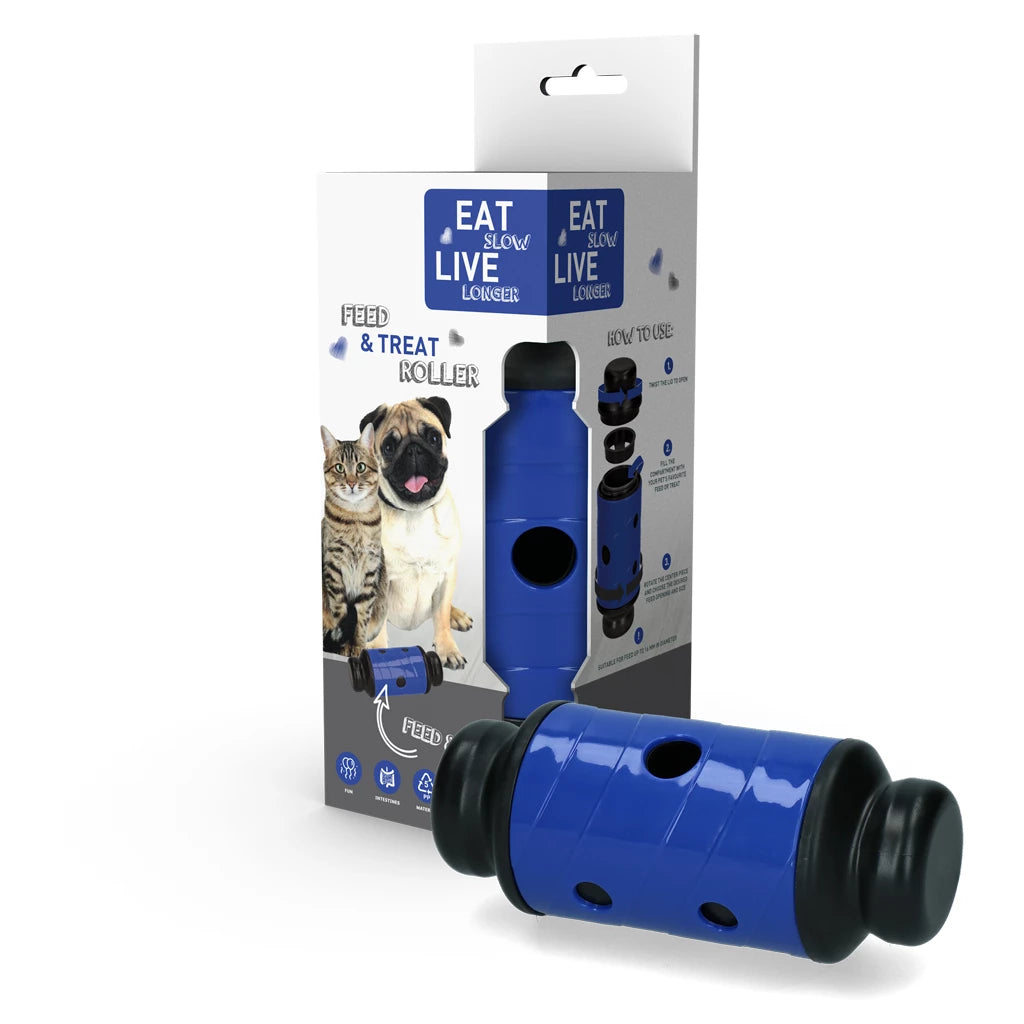 Distributeur de Croquettes pour Chien - Eat Slow Live Longer