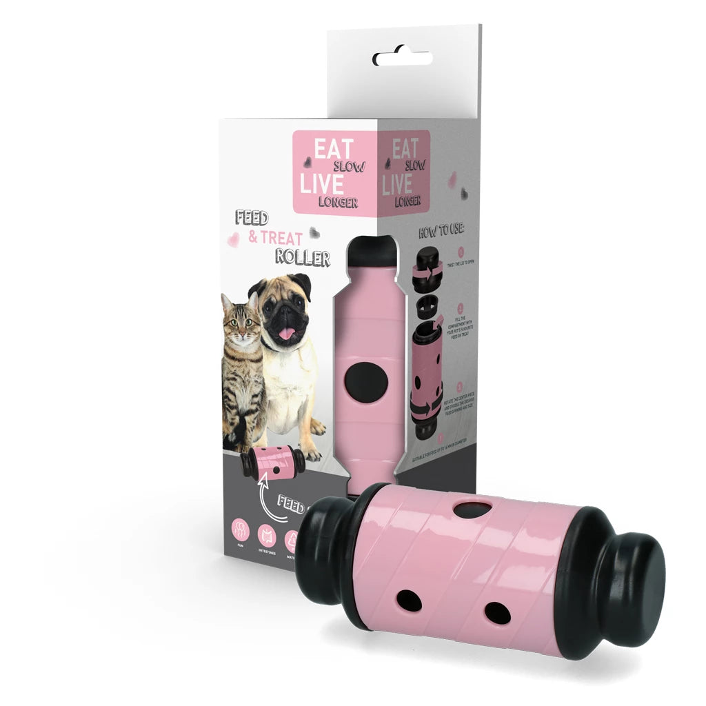 Distributeur de Croquettes pour Chien - Eat Slow Live Longer