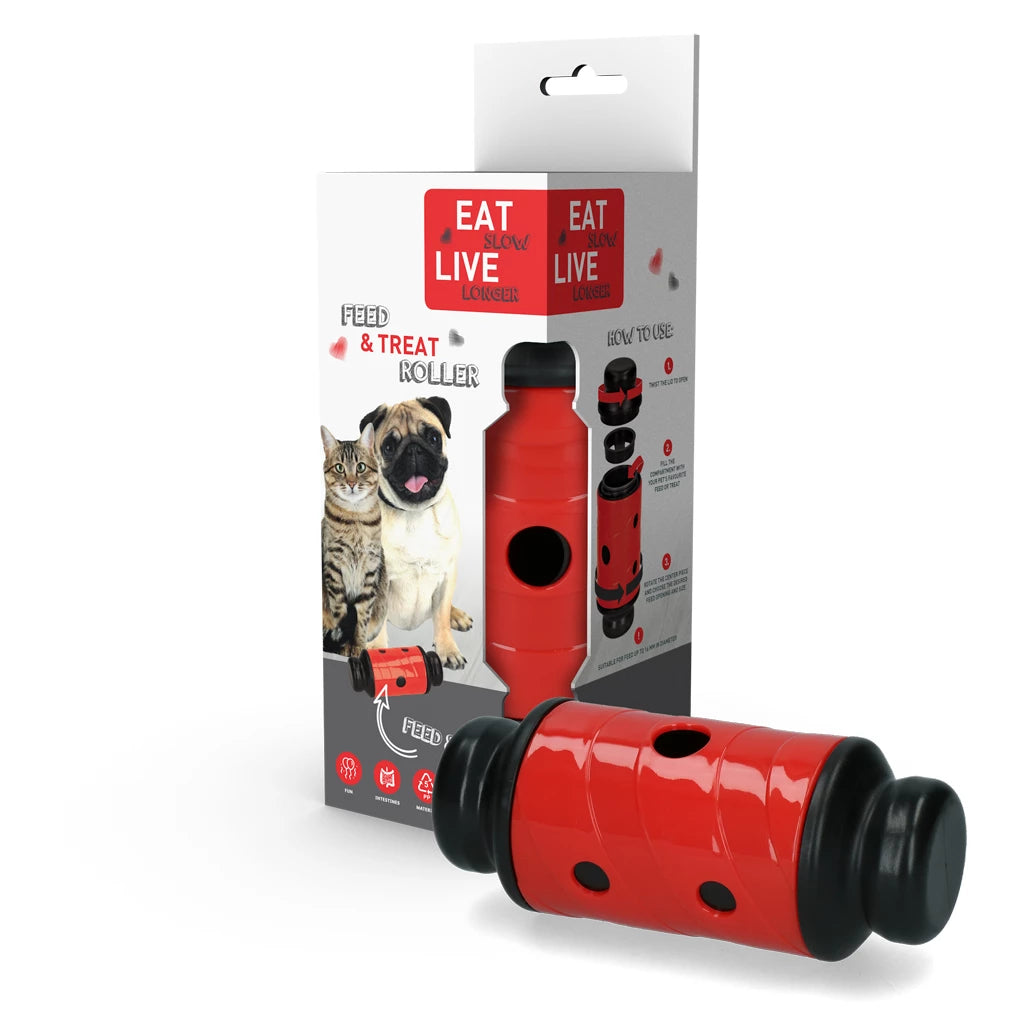 Distributeur de Croquettes pour Chien - Eat Slow Live Longer