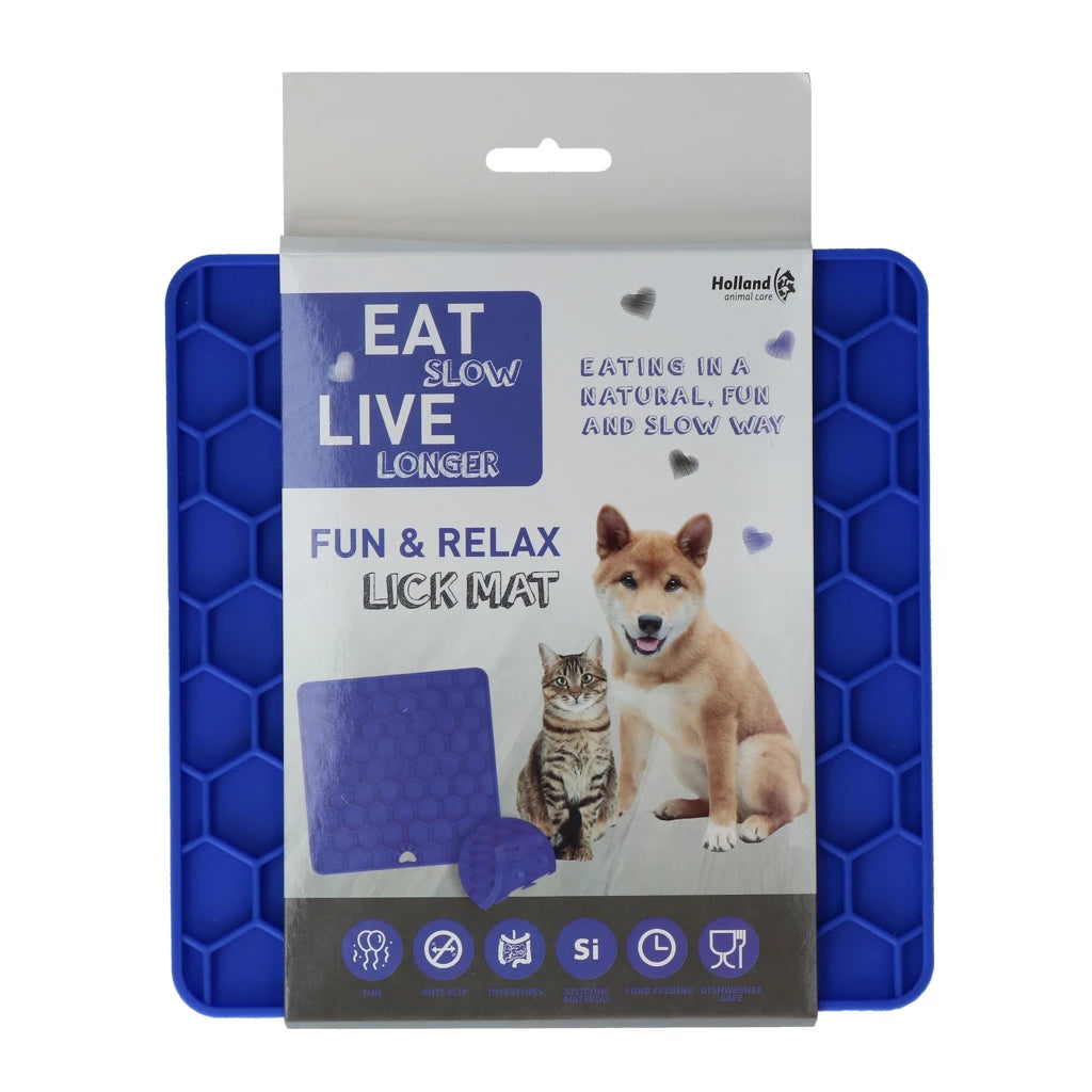 Tapis a lecher chien - Eat Slow Live Longer
