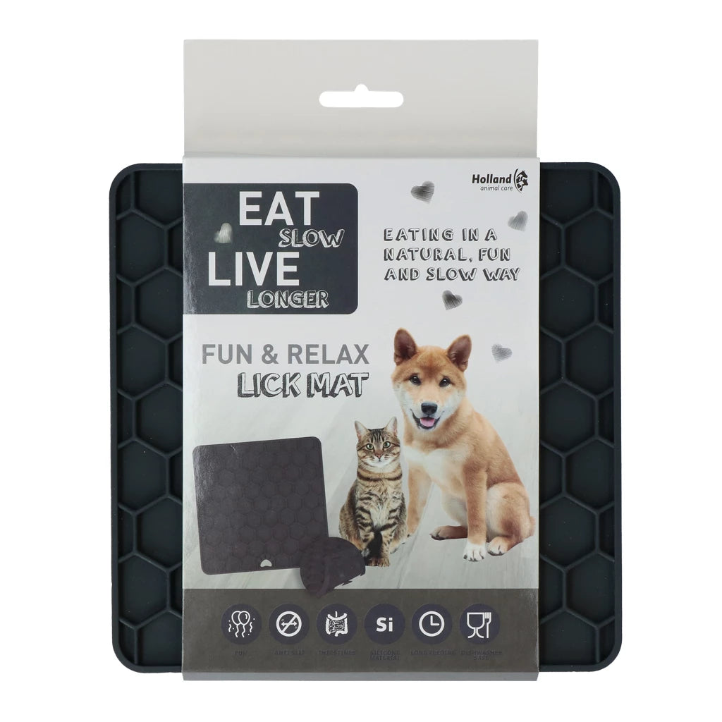 Tapis a lecher chien - Eat Slow Live Longer