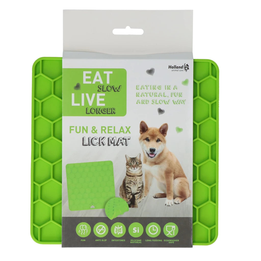 Tapis a lecher chien - Eat Slow Live Longer