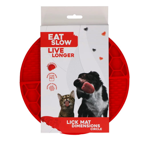Tapis de Lechage Chien Rond - Eat Slow Live Longer
