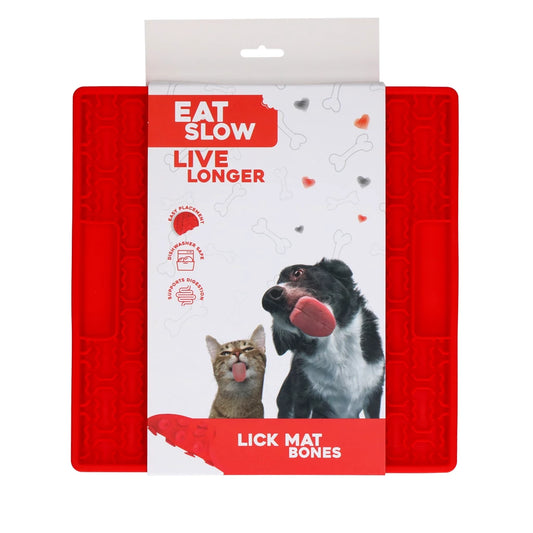 Tapis de Lechage pour Chien Carré - Eat Slow Live Longer