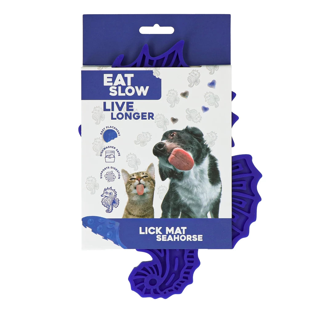 Tapis de Lechage Chien Hippocampe