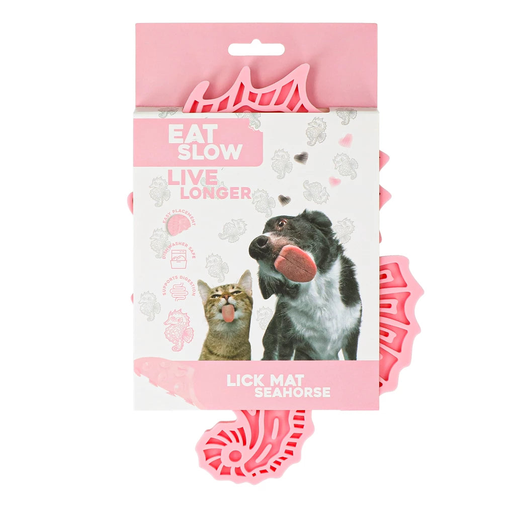 Tapis de Lechage Chien Hippocampe