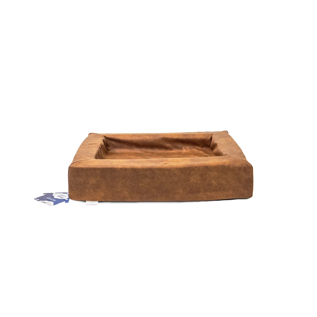 Coussin Douillet pour Chien Cognac - Dormons