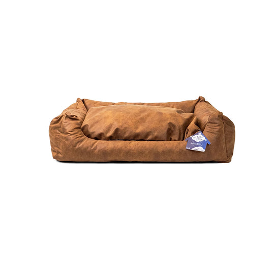Panier pour Chien Cognac - Dormons