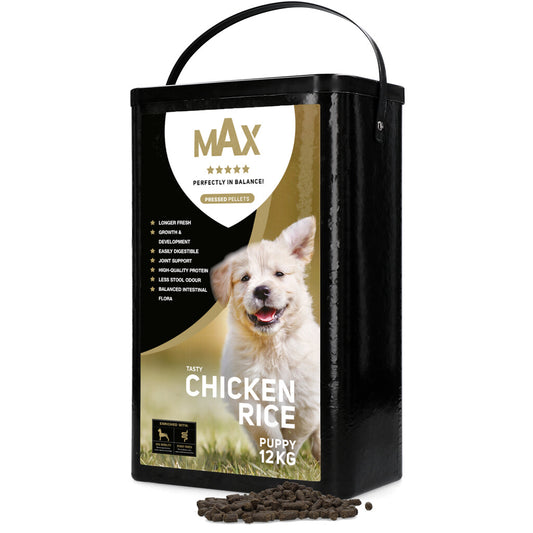 Croquette Chiot Poulet & Riz 12kg - Max