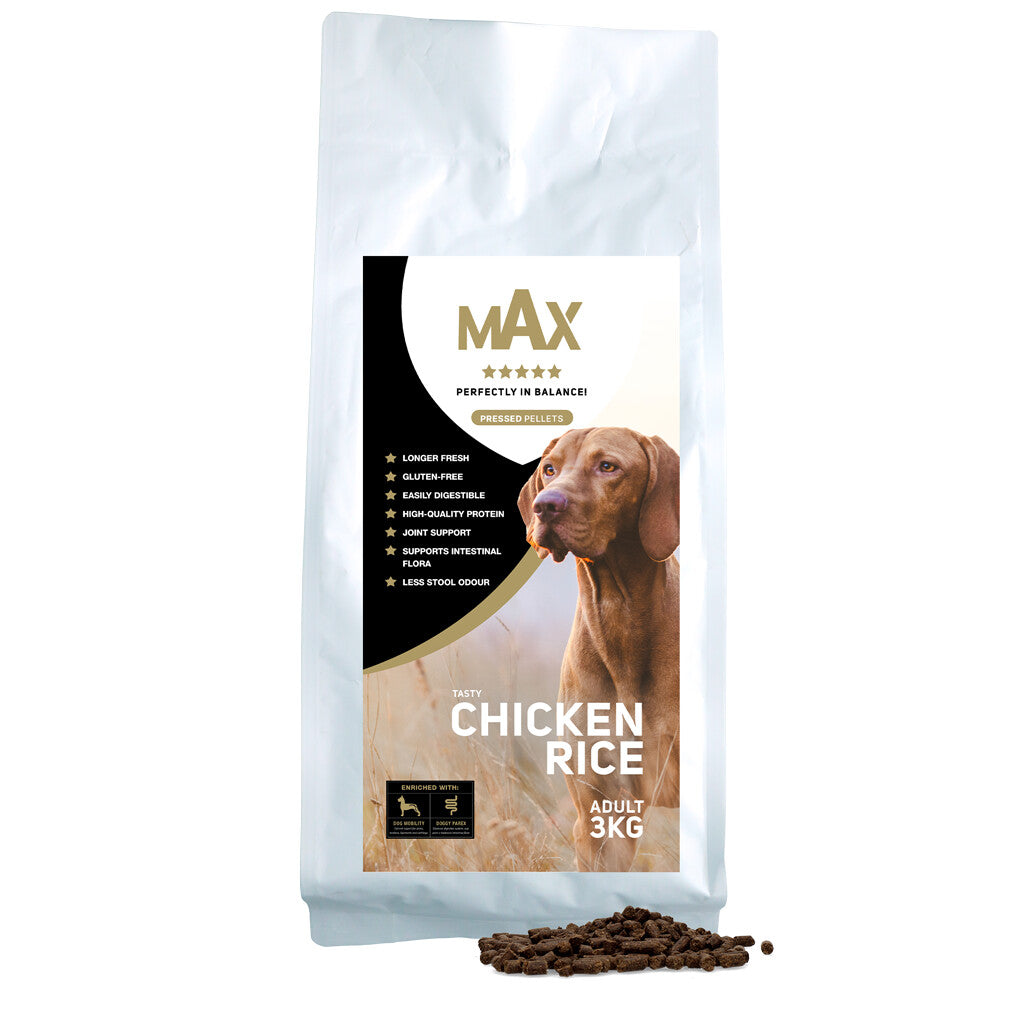 Croquette pour Chien Adulte Poulet & Riz - Max Adult