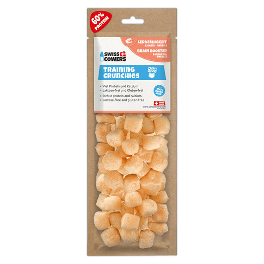Snacks au Fromage Croquant Chien Entraînement Stimulateur du Cerveau (30 friandises) - SwissCowers