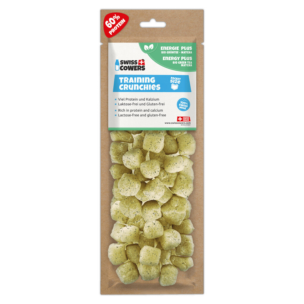 Snacks au Fromage Croquant Chien Entraînement Energy Plus (30 friandises) - SwissCowers