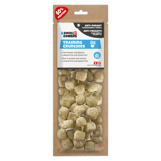Snacks au Fromage Croquant Chien Entraînement Anti-Parasite (30 friandises) - SwissCowers