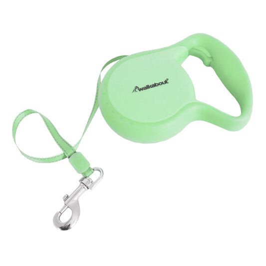 Laisse Rétractable pour Chien Vert - Petmate